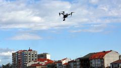 Imagen de archivo de un dron