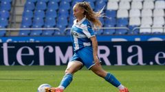 Ainhoa Marn, en un partido del Dpor Abanca