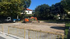 Obras en desarrollo en Santiso, Malpica