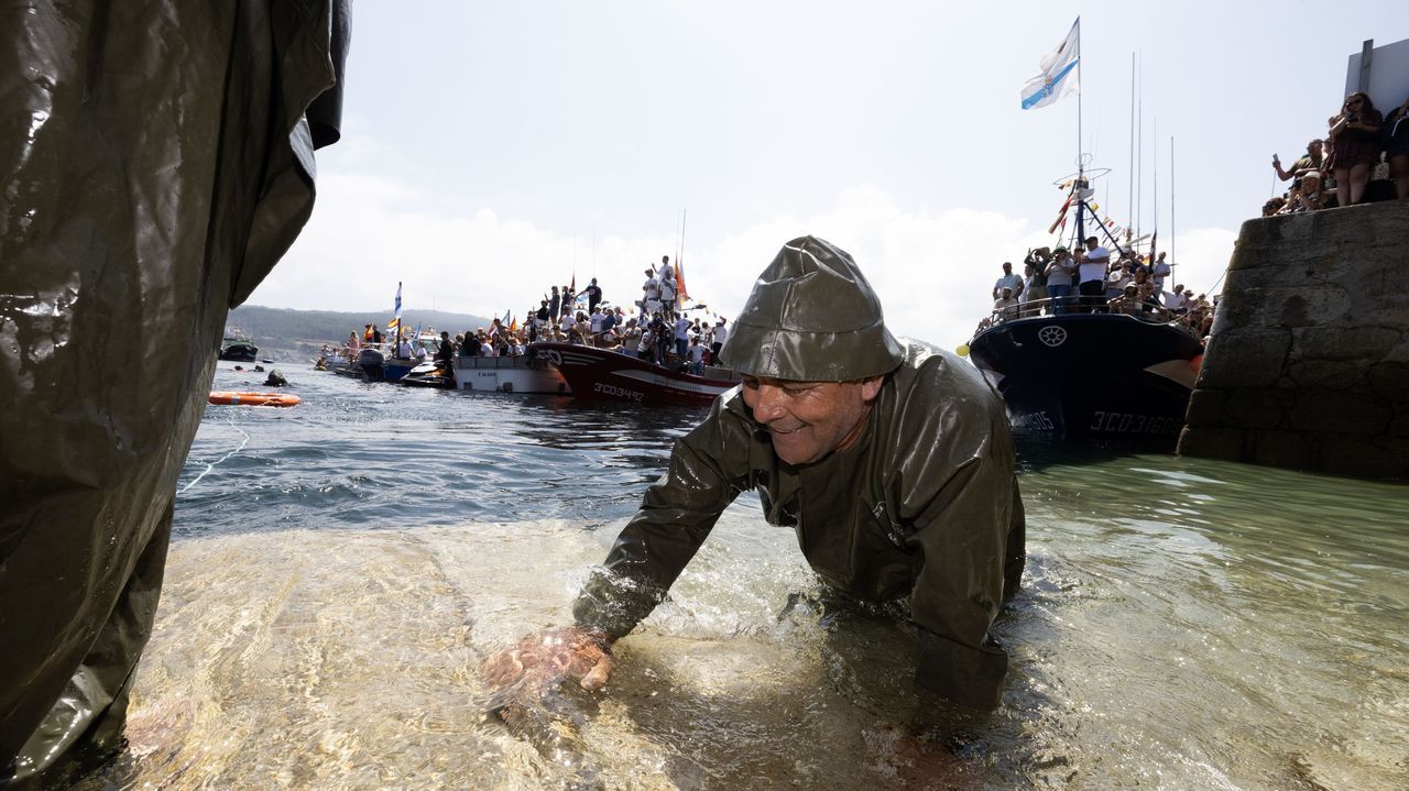 Laxe le rindió al mar su homenaje más sentido con el Naufraxio