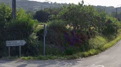 Cruce en Coristanco desde el que se puede acceder a Soutullo, entre otros puntos