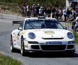 Vallejo, durante una prueba disputada en Monforte.