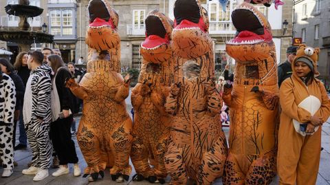 Desfile de entroido en Celanova