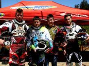 Jonathan V�zquez, Marco P�rez, Miguel Garc�a y Jos� Mar�a Au��n fueron los pilotos locales.