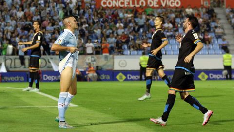 Celta-Rayo de Primera (3-0) el 29 de agosto del 2015.