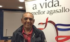 Carlos Caama�o del Castillo ha pasado por dos trasplantes y espera poder tener una nueva oportunidad. 