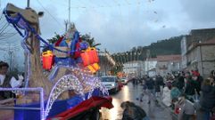 Imagen de la cabalgata del 2025 en Porto do Son