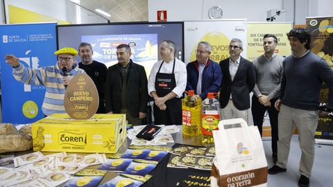 Presentaci�n en el CIFP Paseo das Pontes del campeonato de tortillas