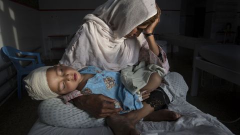 Imagen tomada por la fot�grafa Paula Bronstein de Time Lightbox que ha ganado el primer premio en la categor�a �Vida Cotidiana�  de los World Press Photo