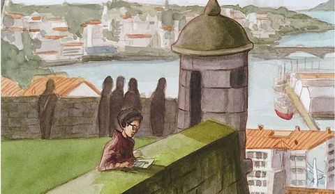 Urban Sketchers inaugura �Debuxando Vigo para Oroza�