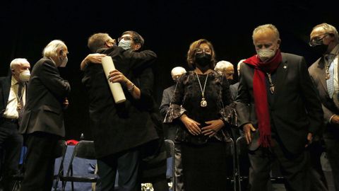  Ingreso de Ana Boulln como membro da Real Academia Galega 