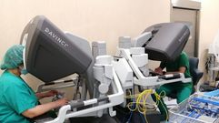 Una de las intervenciones realizadas en el CHUS