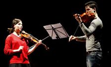 Diana Tischenko imparti� una masterclass a cinco alumnos de viol�n del Conservatorio.