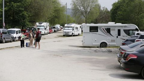 Ambiente turstico por Semana Santa en Ourense