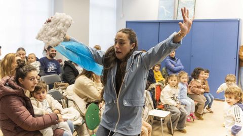 Unha actividade do programa Apego, o pasado mes de febreiro