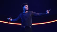 El carball�s Kenneth, en su actuaci�n en la semifinal 