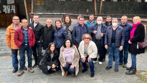 El secretario para el Pacto de Toledo y la Inclusi�n Social del PSOE, Iv�n Fern�ndez, que ha acudido al pleno de Ibias