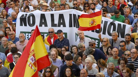 Concentraci�n en apoyo a Ceuta en Oviedo