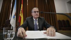 El presidente del Tribunal Superior de Xustiza present�este jueves la memoria judicial de Galicia del a�o 2022.