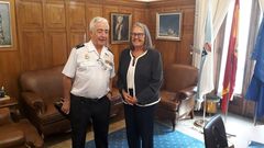 El jefe superior de Polic�a se despidi� este jueves de la subdelegada del Gobierno en A Coru�a, Pilar L�pez-Rioboo