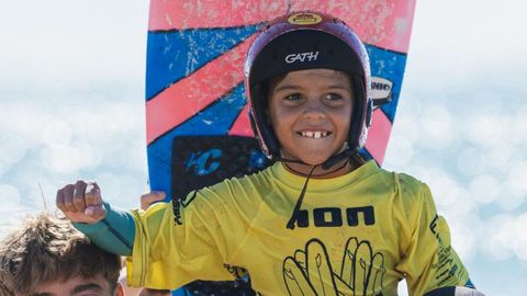 Mateo Sanmart�n, campe�n sub-10 en Chiclana. 