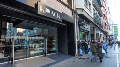 Una ma�ana a media luz en el centro de Pontevedra