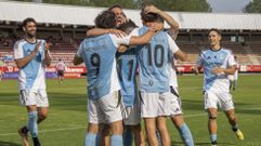 El Compos gole� en la ida de la final de San L�zaro al Badalona (3-0).