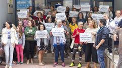 Concentraci�n en defensa de la sanidad p�blica, en Camari�as, junio del 2024