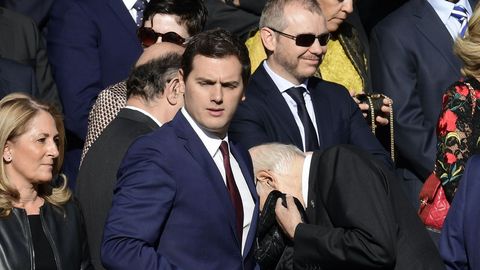 Rivera, en la celebraci�n del 12 de octubre en Madrid