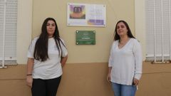 Tania Lojo y Lorena Eiriz, empleadas de la asociac�n ALAR, donde trabajan con menores y v�ctimas de violencia sexual