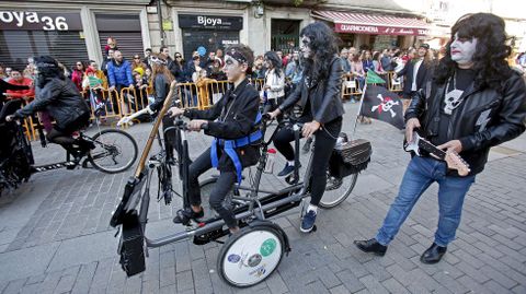 Desfile de Carnaval en Pontevedra
