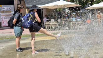 Las im&aacute;genes que dejan en Galicia las temperaturas extremadamente altas