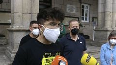 El secretario de Xuventudes Socialistas, Xurxo Doval, critica la gesti�n de Feijoo en la pandemia y la culpabilizaci�n de la juventud