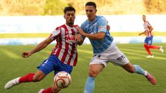 Diego Canty (derecha), durante un partido de esta temporada con el Ciudad de Lucena