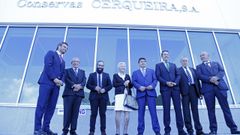 Mira las fotos de la inauguracin de la nueva fbrica de Conservas Cerqueira en el polgono de Rianxo