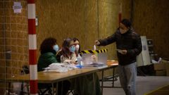 Foto de archivo. Elecciones en Catalu�a el pasado mes de febrero