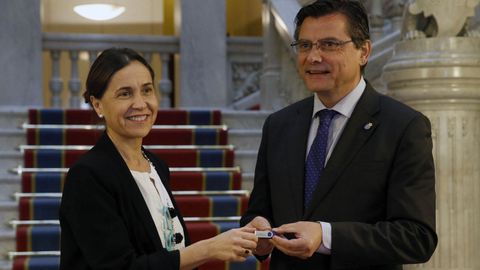 Dolores Carcedo y Pedro Sanjurjo