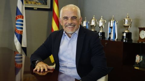 El nuevo máximo propietario y dirigente del RCD Espanyol, el empresario estadounidense Alan Pace