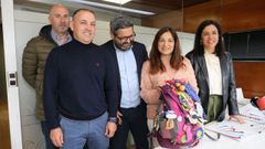 FIRMA DO CONVENIO DE COLABORACI�N ENTRE A MANCOMUNIDADE DO SALN�S E A ASOCIACI�N A MOCHILA DA LUZ DOS CAMI�OS DE SANTIAGO.