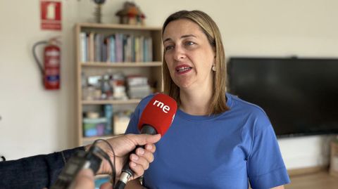 La concejala de Educacin, Mriam Louzao, visit este mircoles la escuela de Marrozos