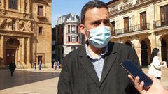 Ricardo Fern�ndez, concejal del PSOE en el Ayuntamiento de Oviedo