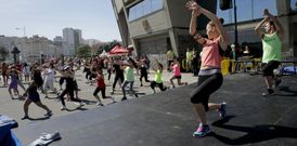 Durante toda la ma�ana se suceder�n las exhibiciones y master class de distintos deportes. 