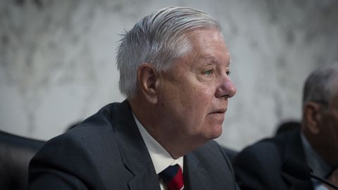 El senador republicano Lindsey Graham 