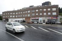 Imagen del edificio afectado por la demolici�n que tendr� que ejecutar el Concello caban�s. 