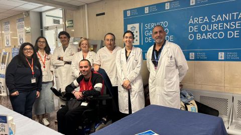 Aodemper organizó una mesa informativa con motivo del Día del Párkinson.