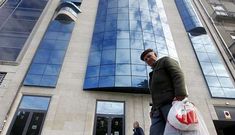 Edificio donde est�n las oficinas de Valery Karpin, en la calle Areal, de Vigo.