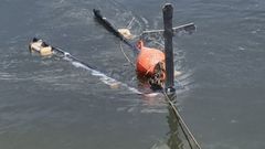 Imagen de los restos en el Mandeo