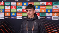 ngel Arcos vivi ante el Ludgorets su primer partido oficial con el primer equipo del Celta.