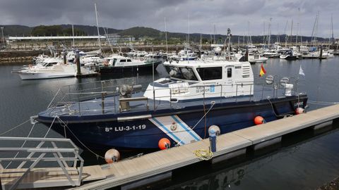 Patrullera de Gardacostas Punta Promontoiro, con base en Viveiro, que seg�n el BNG �leva sen sa�r ao mar dende o mes de decembro�.