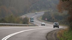 El accidente de tr�fico se produjo en el corredor de Monforte a Chantada y Lal�n